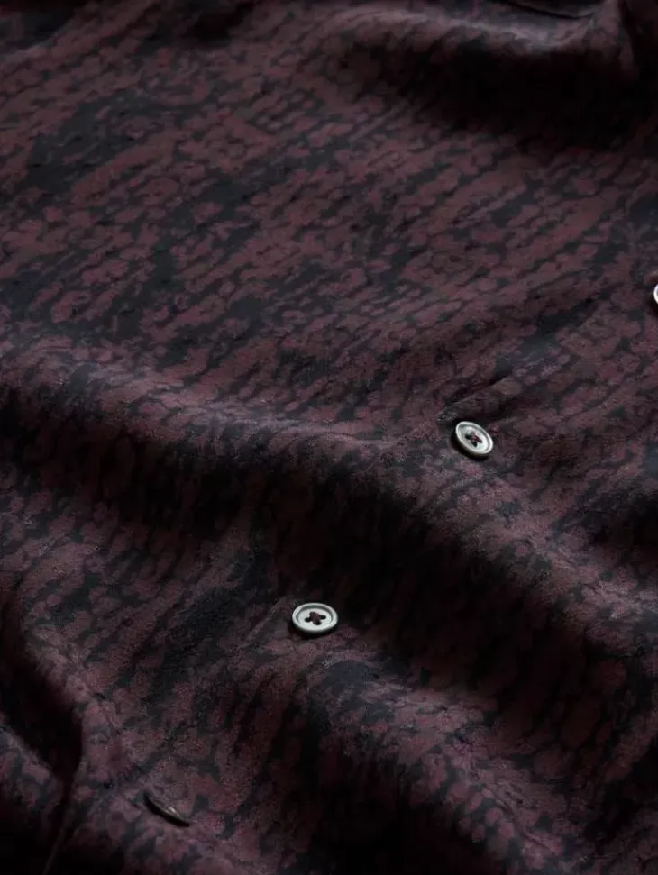 Shirts>John Varvatos DORA SHIRT DARKPLUM