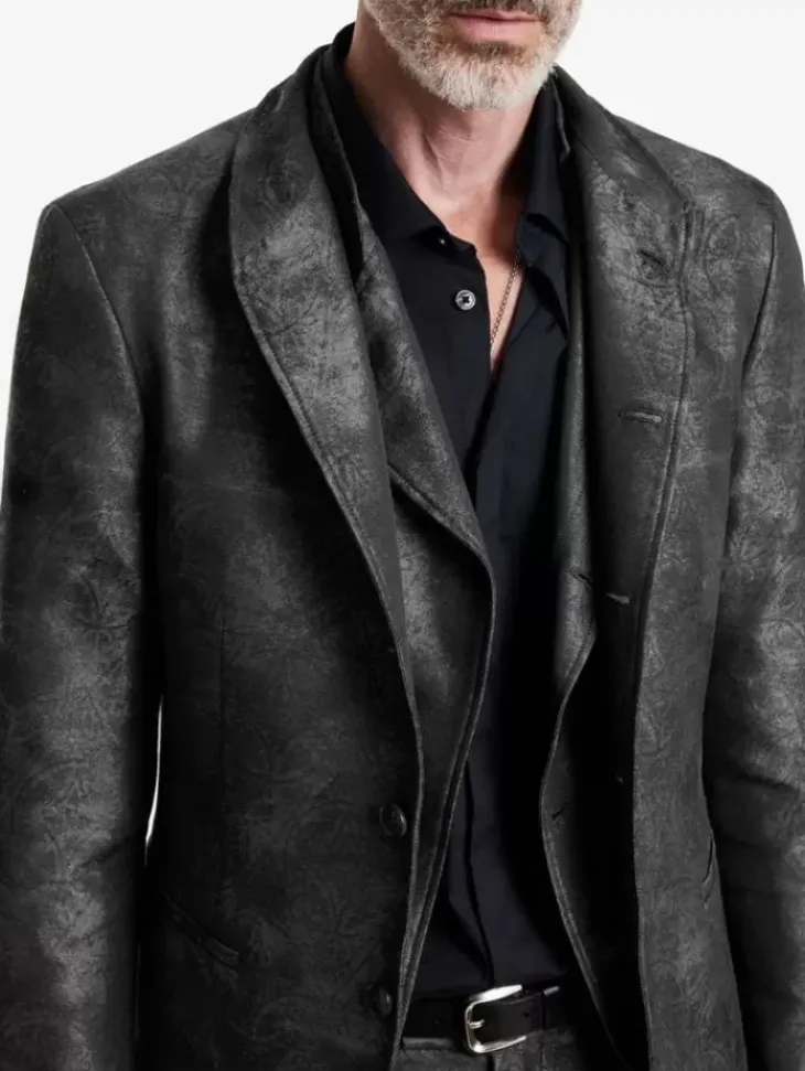 Coats And Jackets|Suit Jackets>John Varvatos DORAN JACKET ECLIPSEHEATHER
