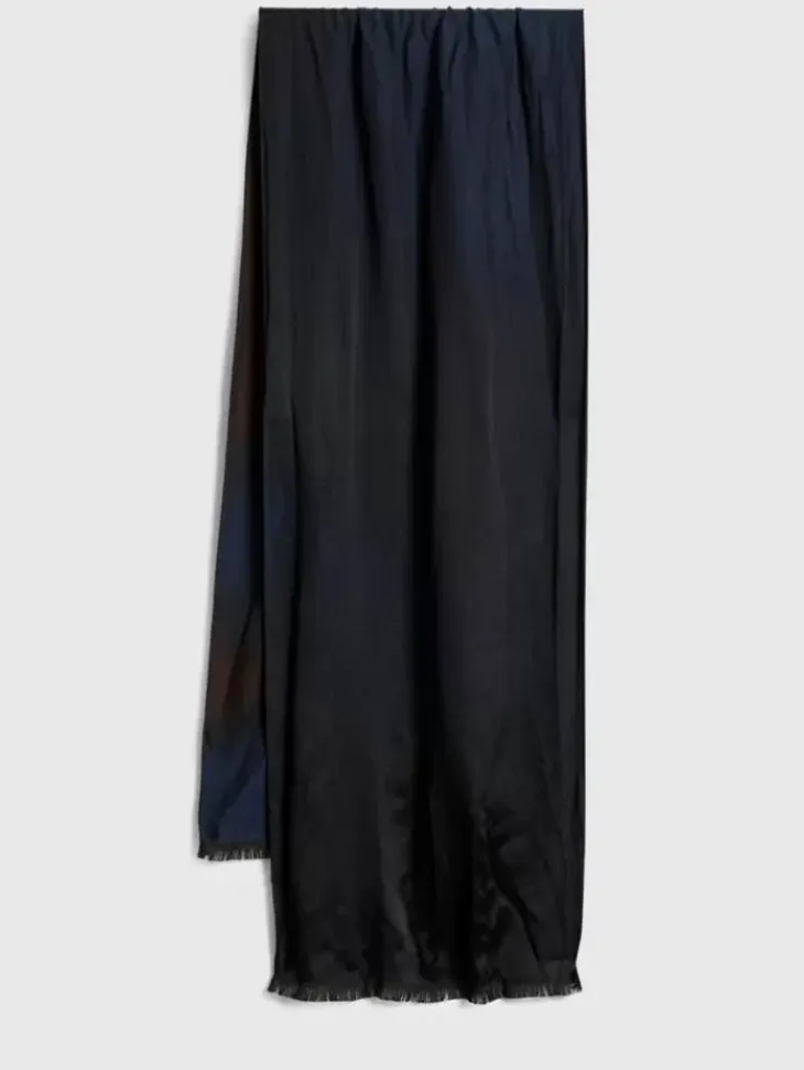 Scarves & Ties>John Varvatos ELLA SCARF CHOCOLATE