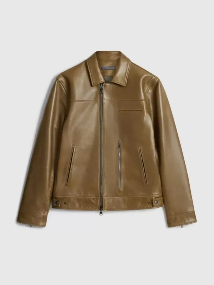 Leather & Outerwear|Tops>John Varvatos ELTON JACKET BROWN