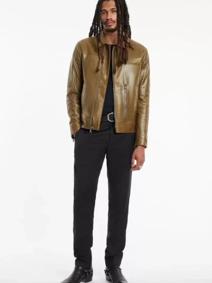 Leather & Outerwear|Tops>John Varvatos ELTON JACKET BROWN