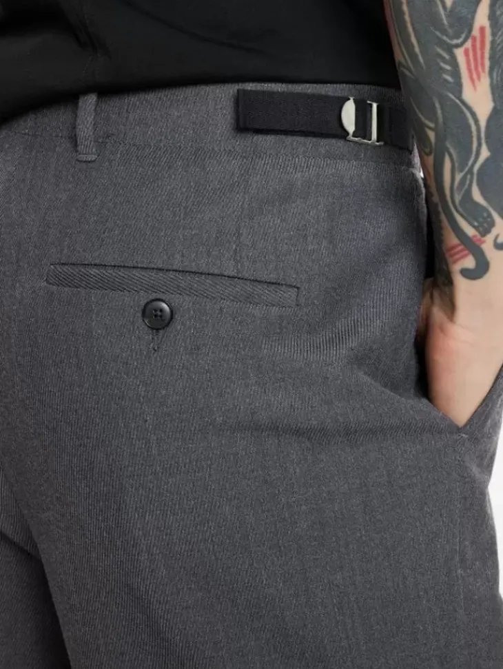 Jeans & Pants>John Varvatos ELY PANTS DKSTEELHTR