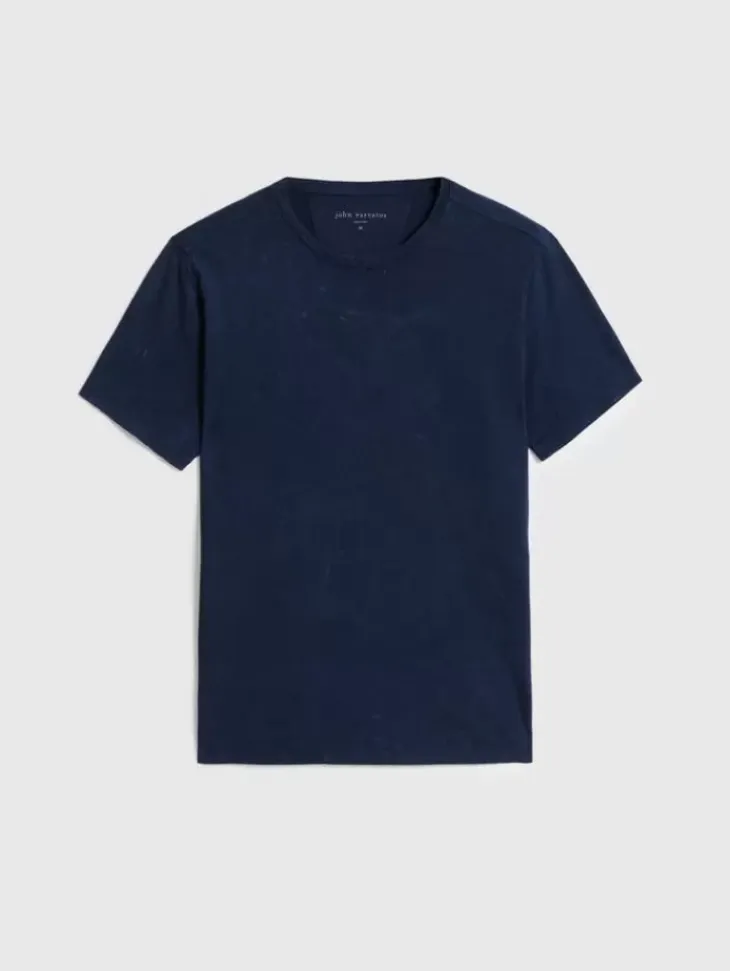 Tops>John Varvatos ENZO CREW NAVY