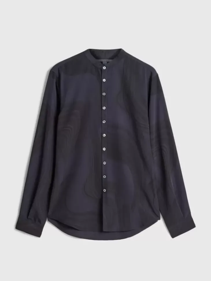 Tops>John Varvatos ESTILL SHIRT BLACKTINT