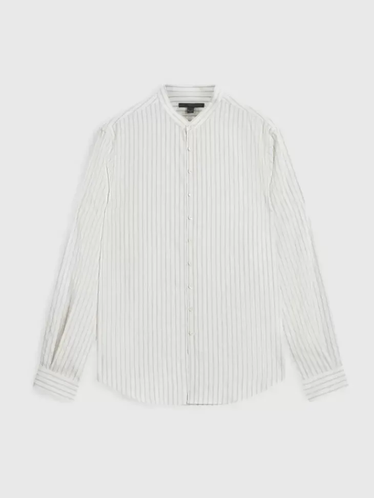 Tops>John Varvatos ESTILL SHIRT WHITE