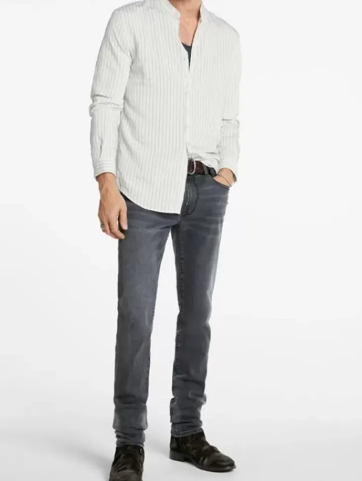 Tops>John Varvatos ESTILL SHIRT WHITE