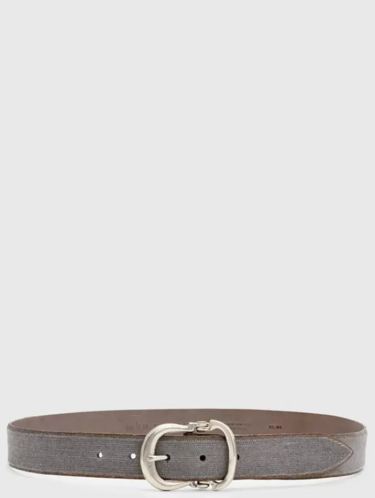 Belts|Leather Belts>John Varvatos FILMORE BELT ASH