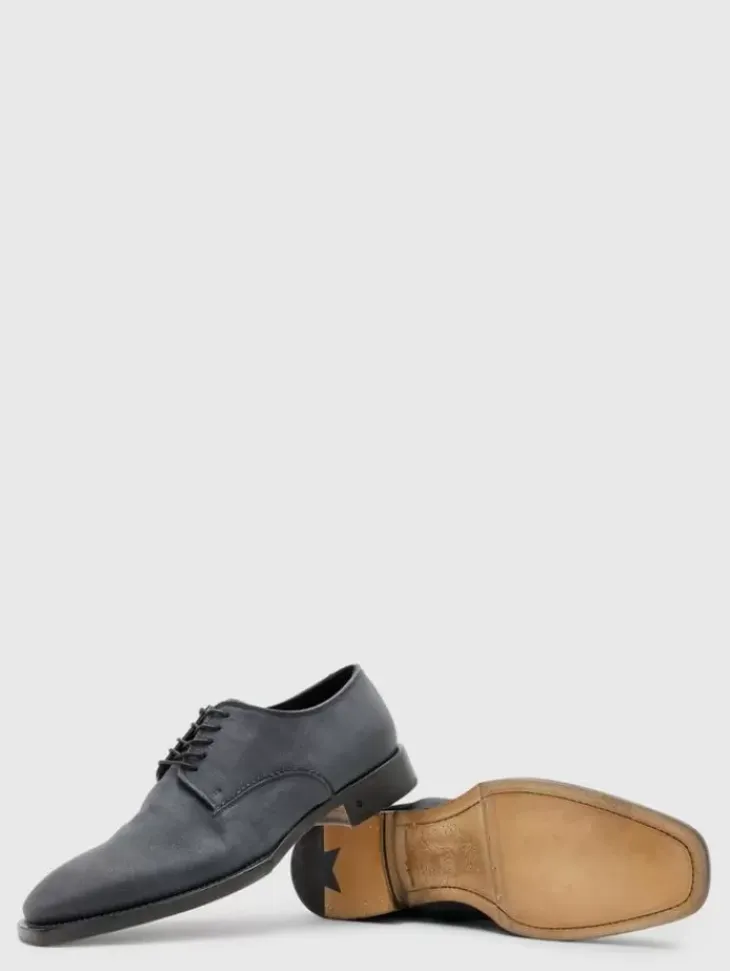 Shoes & Accessories>John Varvatos FLEETWOOD DERBY CHARCOAL