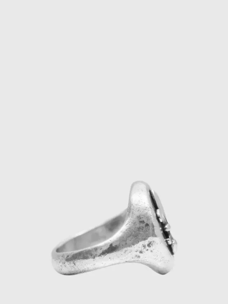 Jewelry>John Varvatos FLEUR DE LIS FEATURE RING NOCOLOR