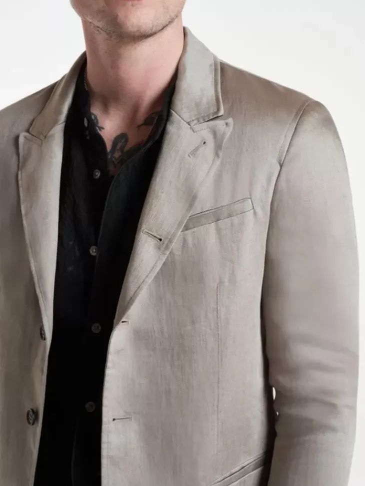 Leather & Outerwear|Tops>John Varvatos GIDO JACKET DRIEDSAGE