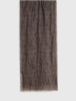 Shoes & Accessories>John Varvatos GIROD SCARF ESPRESSO