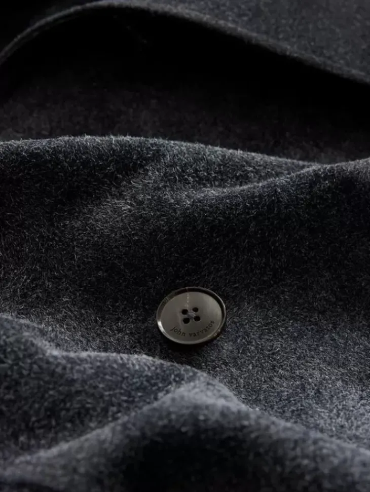 Coats And Jackets|Leather Jackets>John Varvatos HACKNEY COAT INDIGO