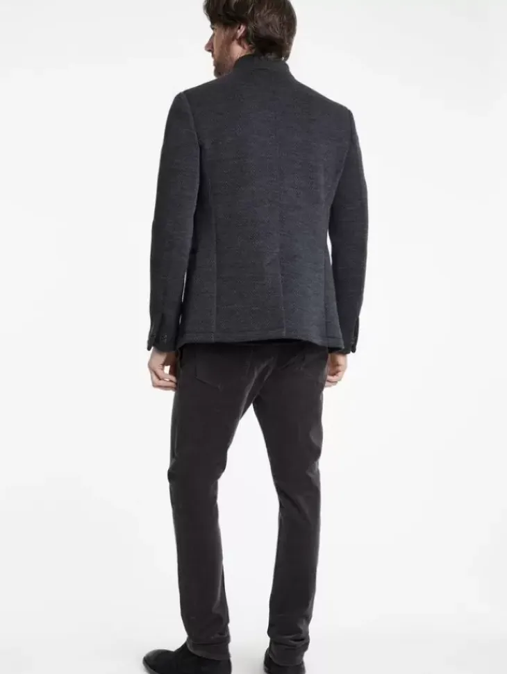 Pants|Jeans>John Varvatos HANS HYBRID JEAN PANT BELUGA/WHITE
