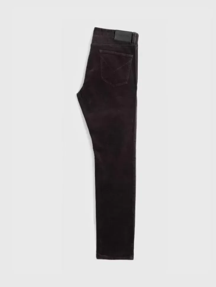 Pants|Jeans>John Varvatos HANS HYBRID JEAN PANT BELUGA/WHITE