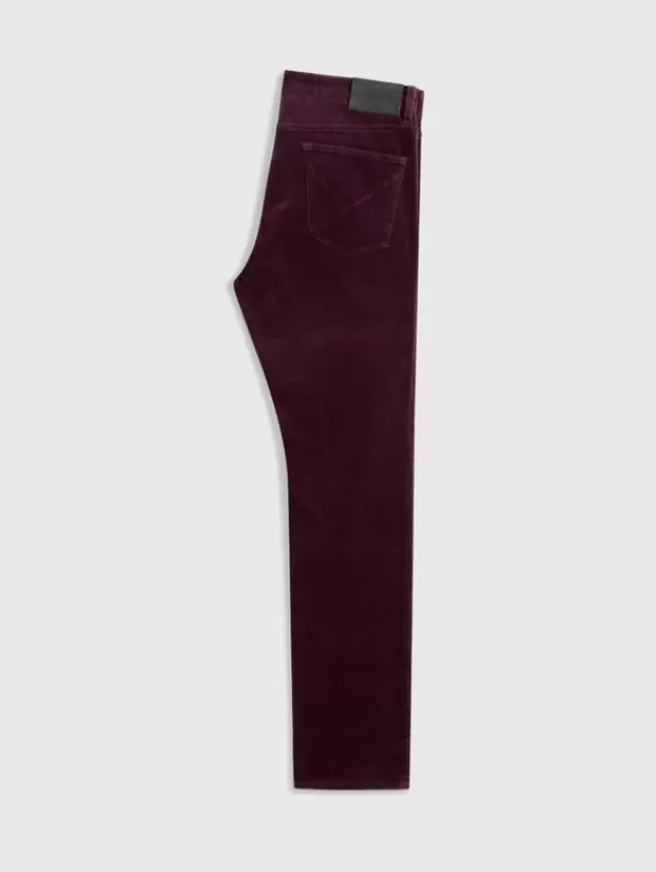 Pants|Jeans>John Varvatos HANS HYBRID JEAN PANT DARKPLUM