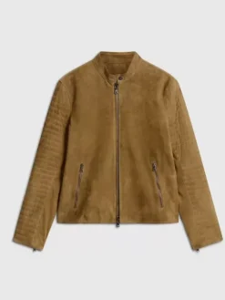 Coats And Jackets|Leather Jackets>John Varvatos HARRIS JACKET JUTE