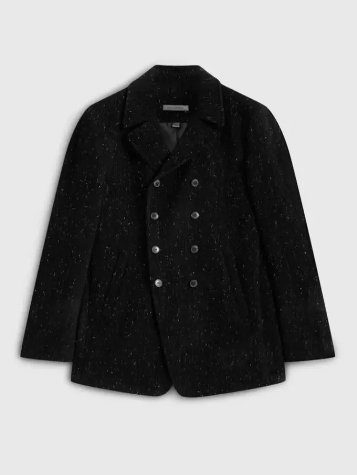 Tops>John Varvatos HART PEACOAT BLACK