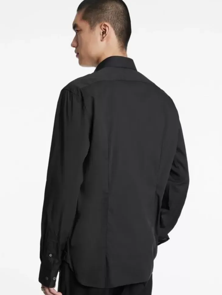 Shirts>John Varvatos HENDRIX DRESS SHIRT BLACK