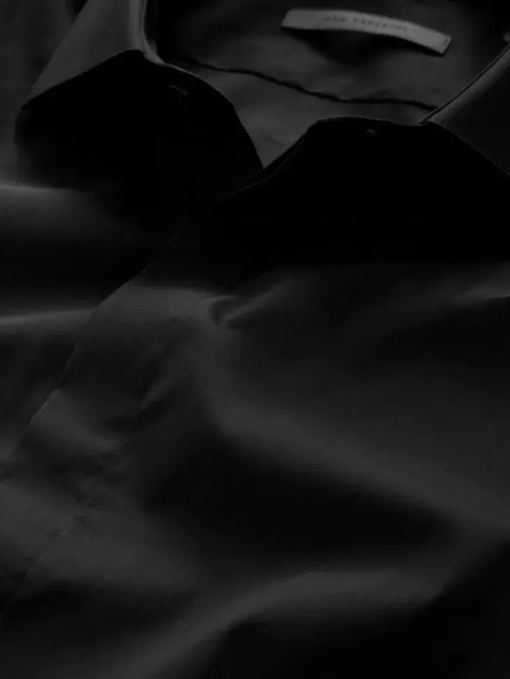 Shirts>John Varvatos HENDRIX DRESS SHIRT BLACK