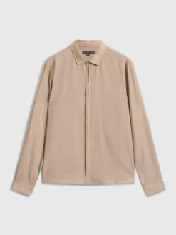 Shirts>John Varvatos HICKORY SHIRT TUMERIC