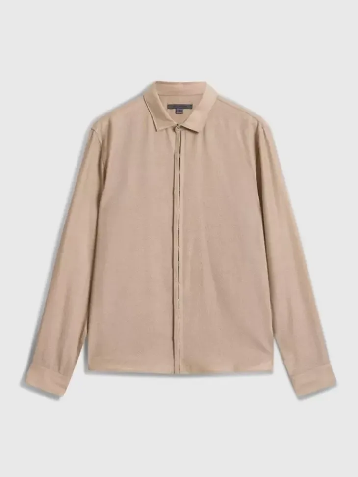 Shirts>John Varvatos HICKORY SHIRT TUMERIC