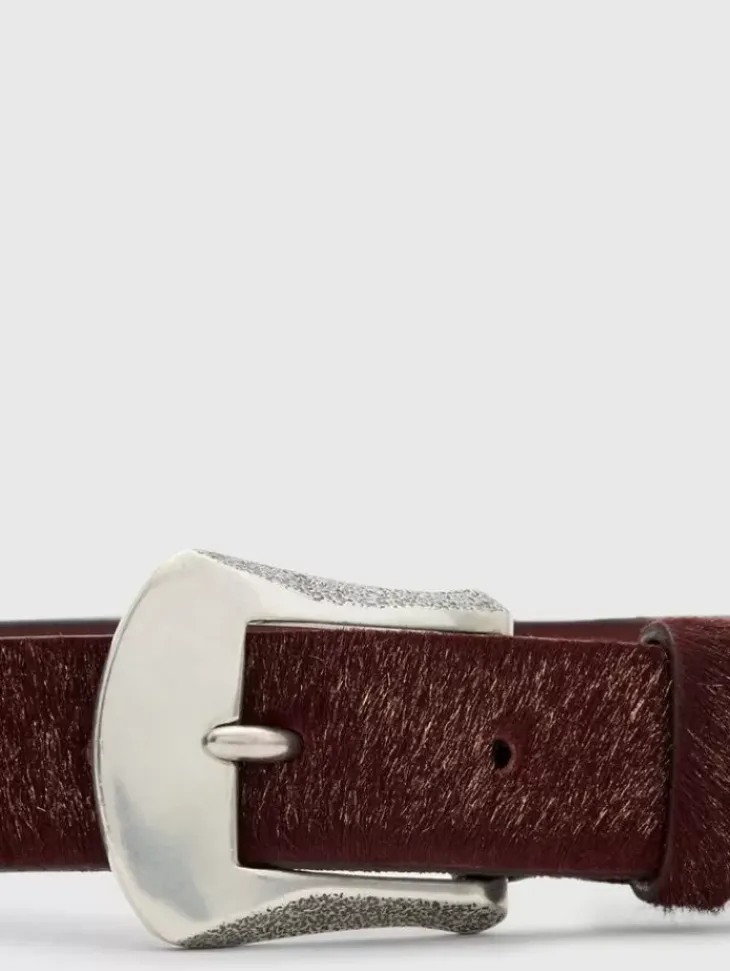 Belts|Leather Belts>John Varvatos HOUSTON WESTERN BELT PORT