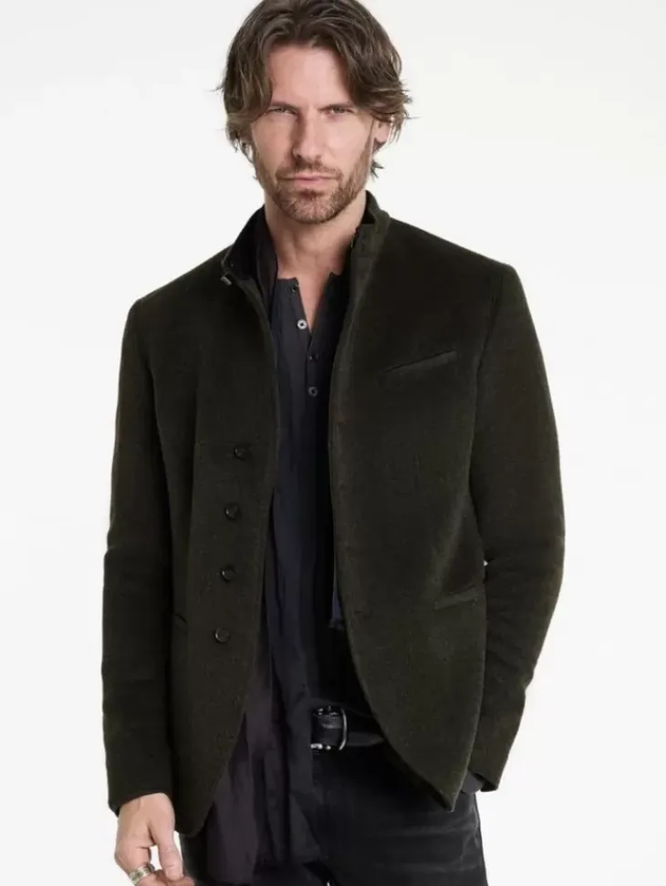 Coats And Jackets|Suit Jackets>John Varvatos HYDE JACKET KOMBUGREEN