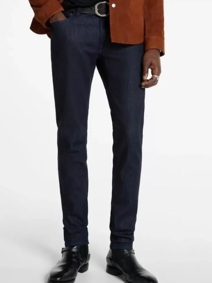 Jeans & Pants>John Varvatos J703 - PETER WASH BLUEBLACK