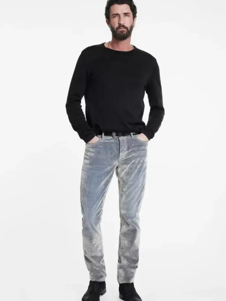 Jeans>John Varvatos J702 - SLIM FIT SMOKEDPEARLGREY
