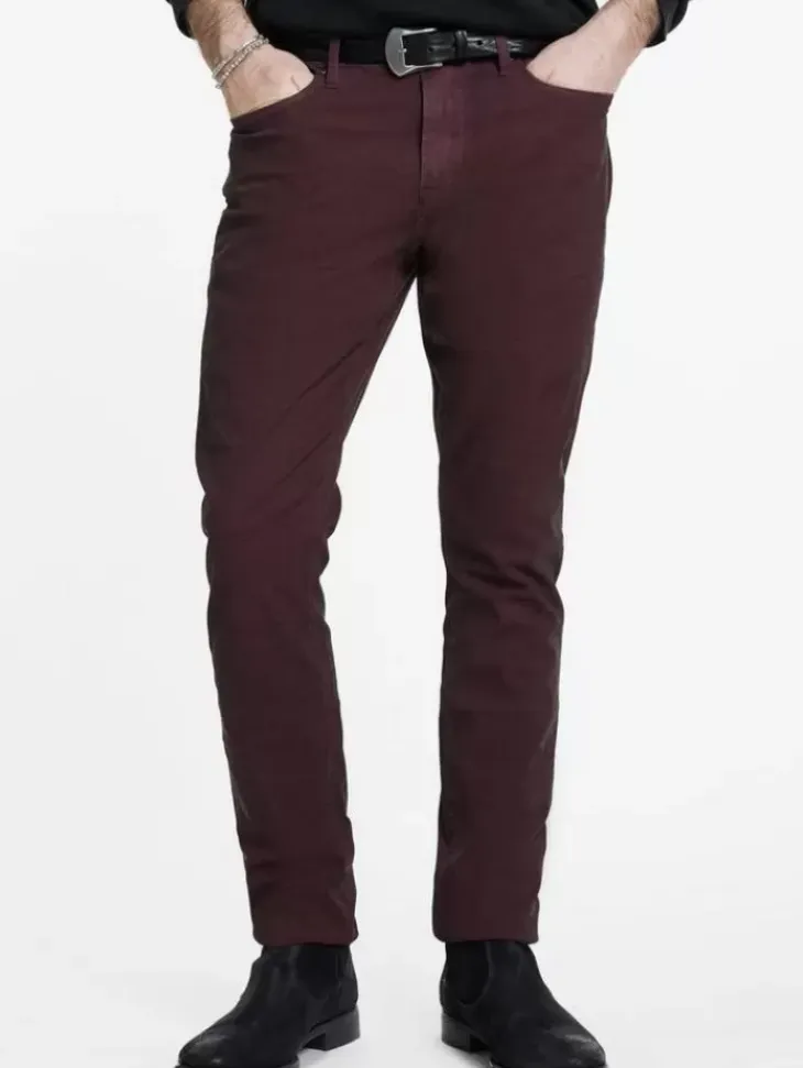 Jeans>John Varvatos J704 - TAPERED FIT OXBLOOD