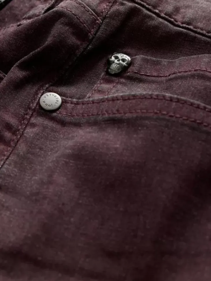 Jeans>John Varvatos J704 - TAPERED FIT OXBLOOD