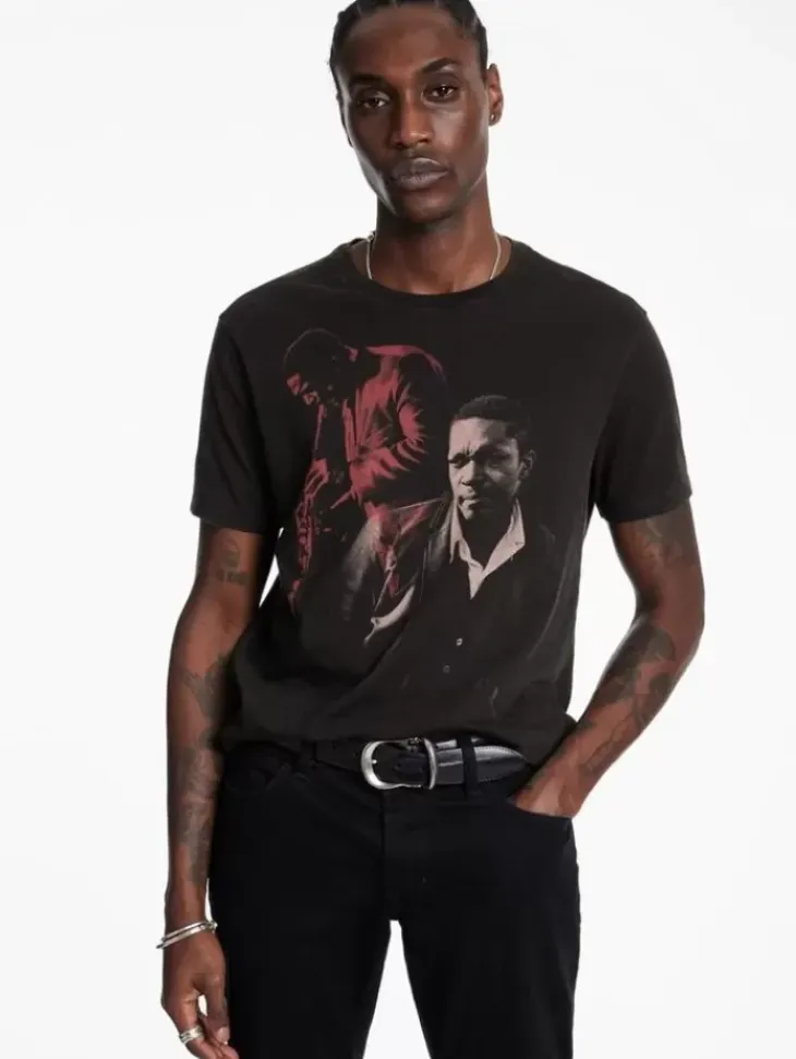 Graphic Tees>John Varvatos JOHN COLTRANE TEE BLACK