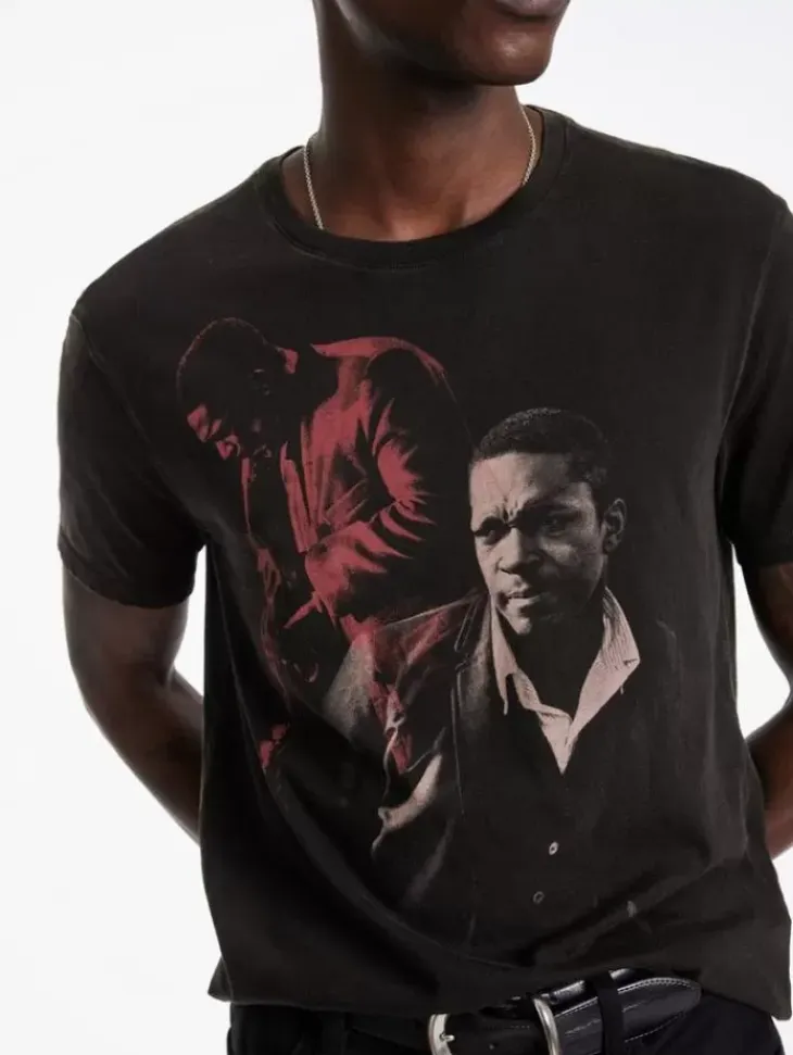 Graphic Tees>John Varvatos JOHN COLTRANE TEE BLACK