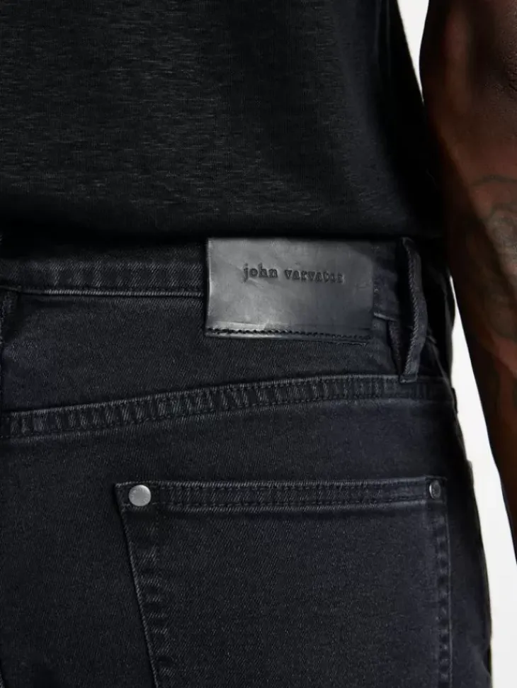 Jeans & Pants>John Varvatos J704-TAPERED FIT BLUEBLACK