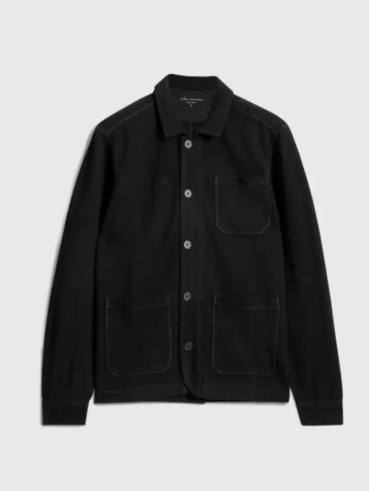 Tops>John Varvatos KENMARE CHORE JACKET BLACK