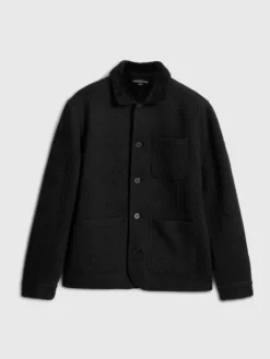 Coats And Jackets>John Varvatos KENMARE CHORE JACKET BLACK
