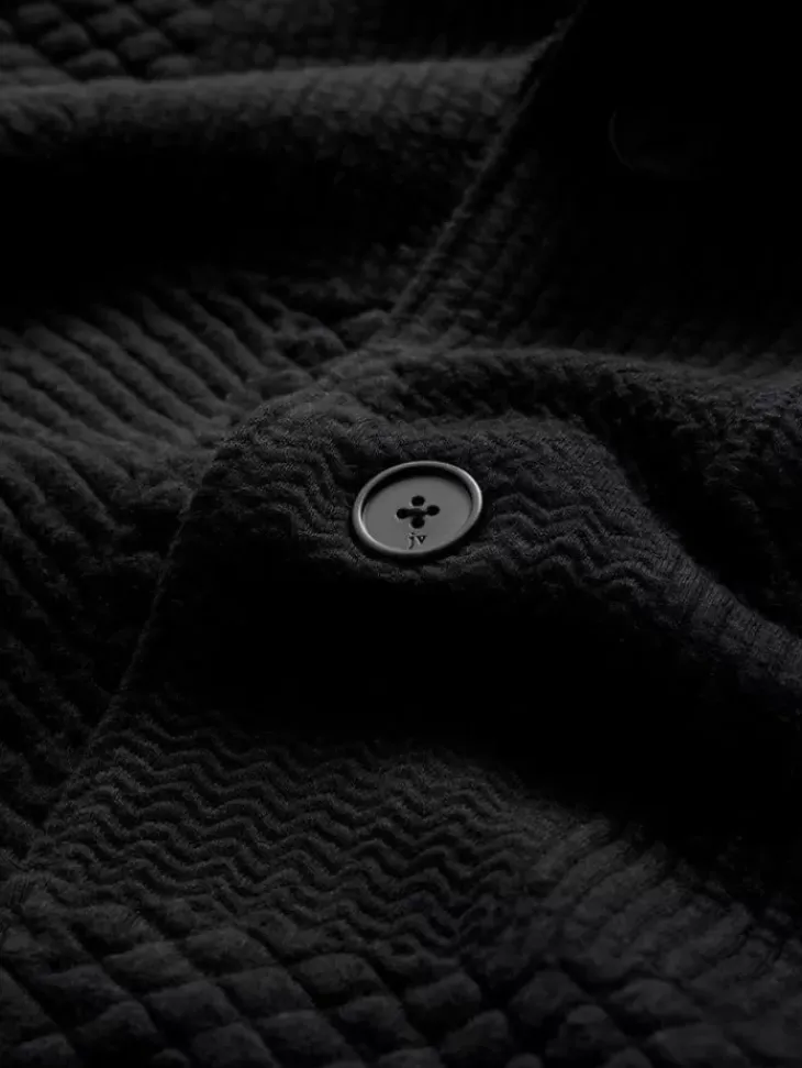 Coats And Jackets>John Varvatos KENMARE CHORE JACKET BLACK