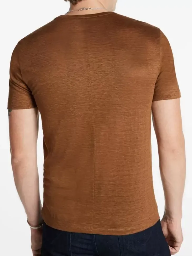 Tops>John Varvatos LAGOA CREWNECK ESPRESSO