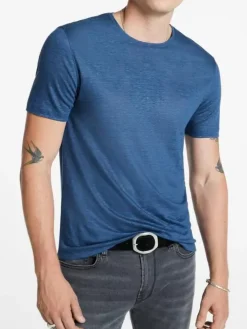 Tops>John Varvatos LAGOA CREWNECK ENGLISHBLUE