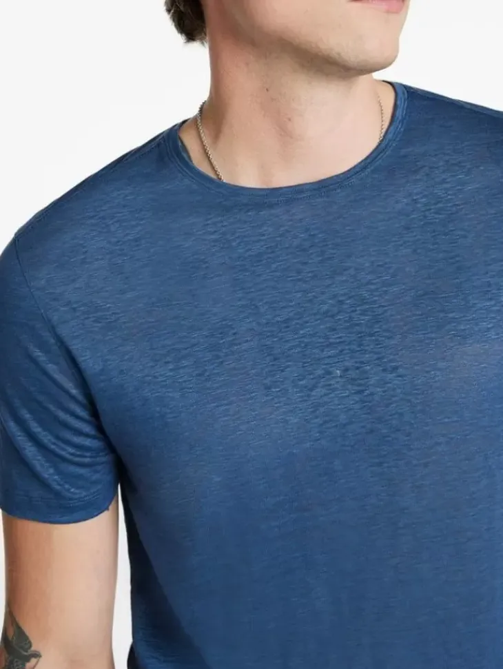 Tops>John Varvatos LAGOA CREWNECK ENGLISHBLUE