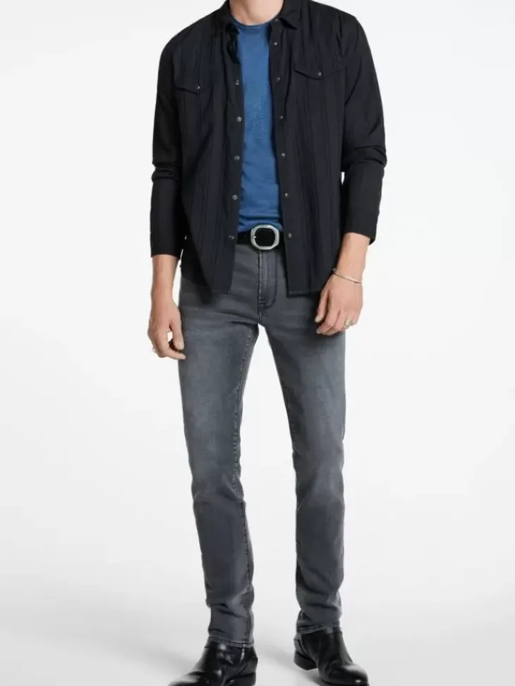 Tops>John Varvatos LAGOA CREWNECK ENGLISHBLUE