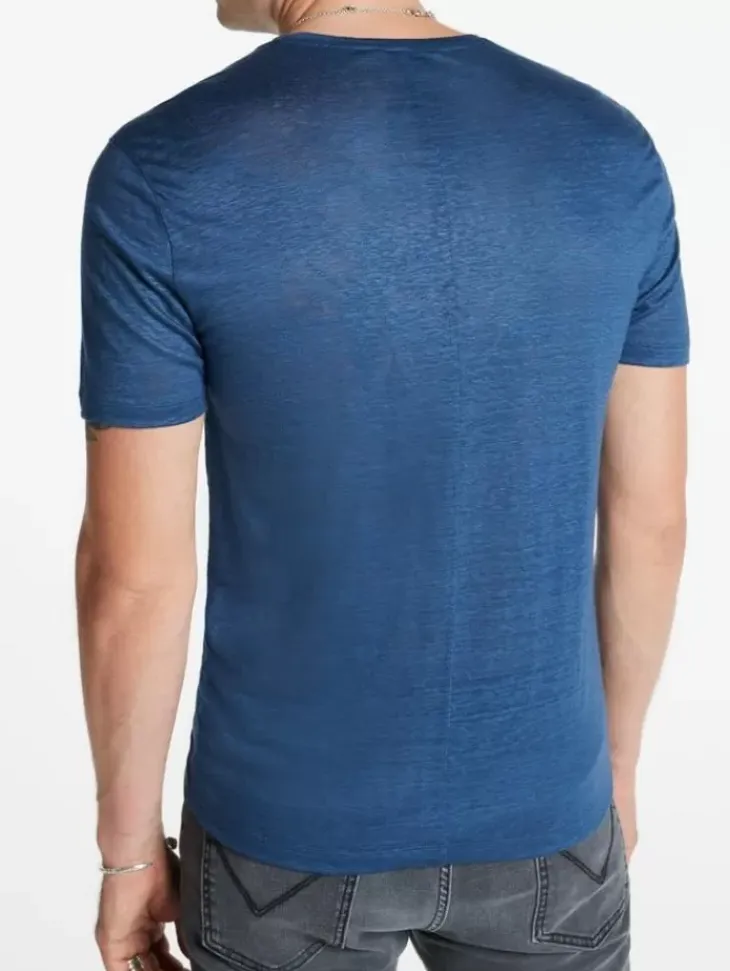 Tops>John Varvatos LAGOA CREWNECK ENGLISHBLUE