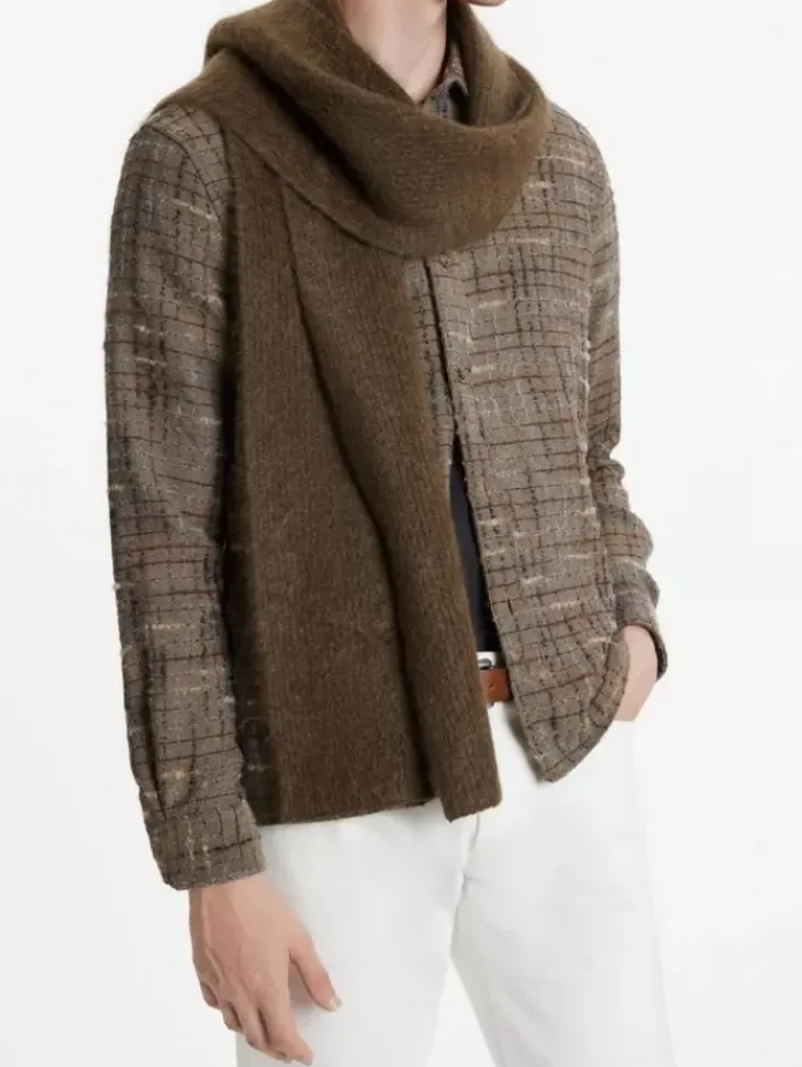 Shoes & Accessories>John Varvatos LEA SCARF DEEPOLIVE