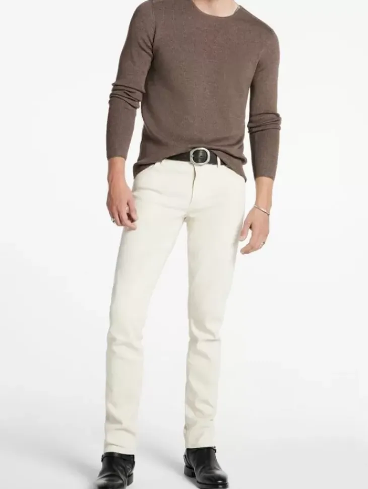 Tops>John Varvatos LEIRA CREWNECK SWEATER ELEPHANT