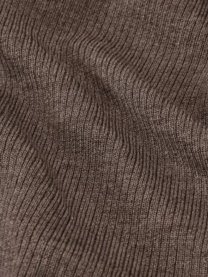 Tops>John Varvatos LEIRA CREWNECK SWEATER ELEPHANT