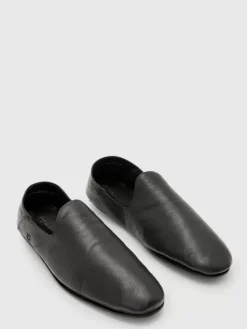 Dress Shoes & Loafers|Leather Shoes>John Varvatos LODGE SLIP ON BLACK