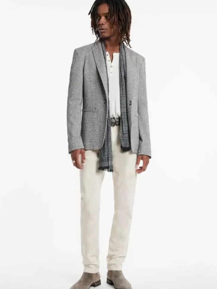 Tops>John Varvatos LYNN JACKET BLACK/WHITE