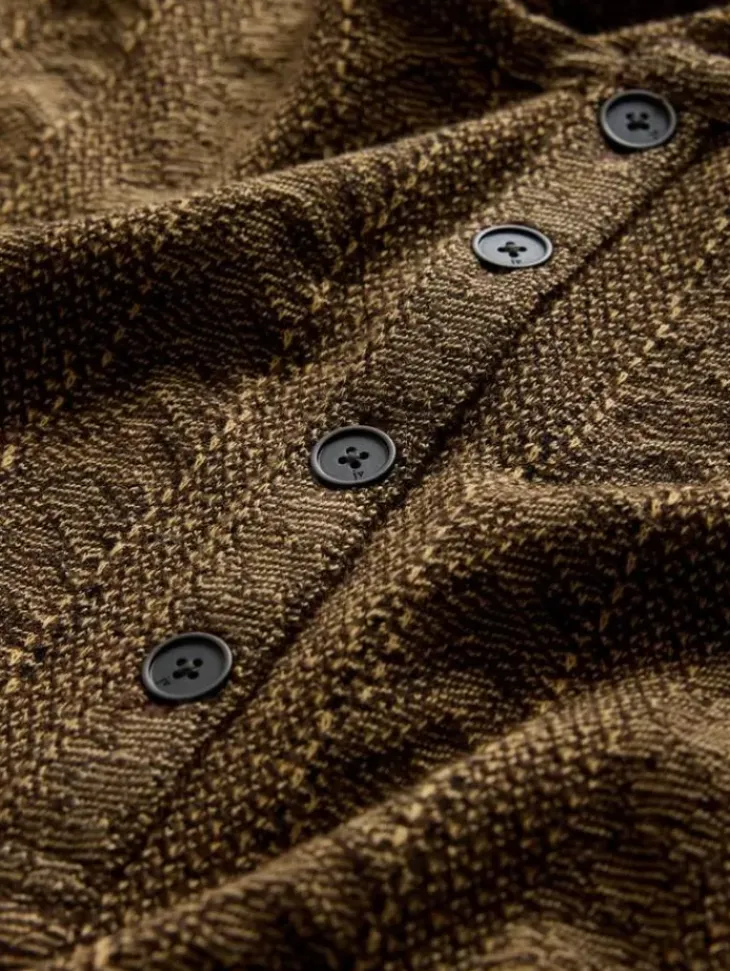 Henleys>John Varvatos MADOC HENLEY CHOCOLATE