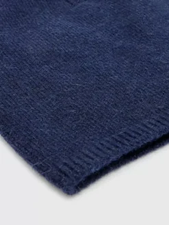 Shoes & Accessories>John Varvatos MARCO BEANIE NAVY