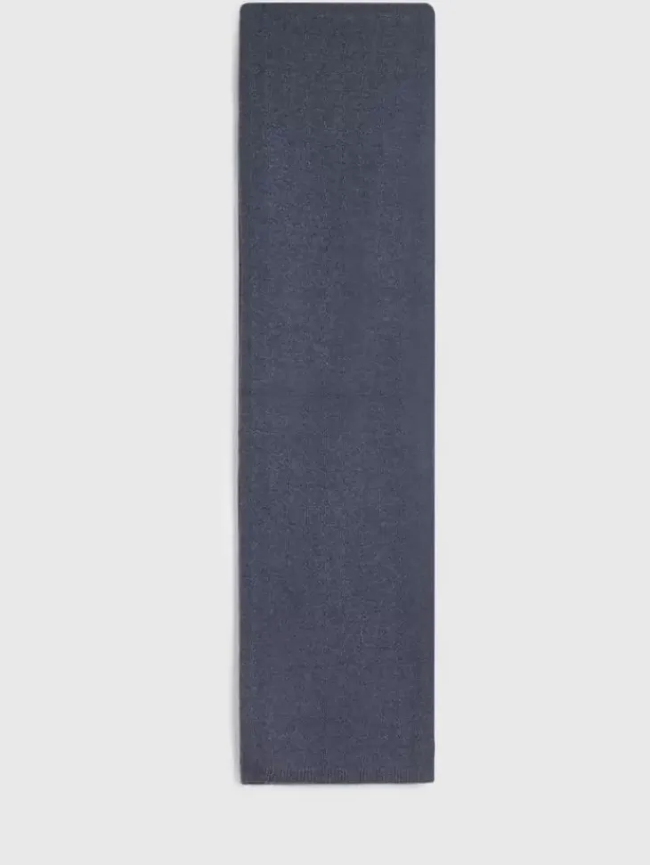 Shoes & Accessories>John Varvatos MARCUS SCARF DKSTEELHTR